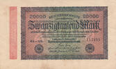 Europe GERMANY P.85b - 20.000 Mark -