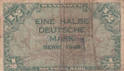 Europe GERMANY P.1a - 1/2 Mark Fine -