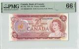 CANADA P.86 - 2 Dollars PMG 66 EPQ -