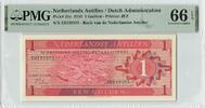 NETHERLANDS ANTILLES P.20a - 1 Gulden PMG 66 EPQ -