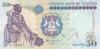 Africa LESOTHO P. 17c - 50 Maloti UNC -