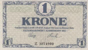 Europe DENMARK P.12f - 1 Krone UNC -
