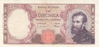 Europe ITALY P.97d - 1000 Lire VF -