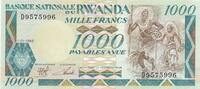 Africa RWANDA P.21a - 1000 Francs UNC -