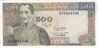South America COLOMBIA P.420b - 500 Pesos Oro UNC -