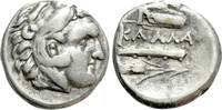 Moesia, Kallatis. 3rd-2nd centuries BC. AR Hemidrachm 15mm, 2.97 g. Head of Herakles