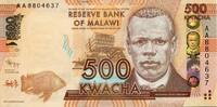 Africa MALAWI P.61a - 500 Kwacha UNC -
