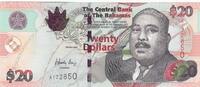 North America BAHAMAS P.74 - 20 Dollars 2006 UNC -