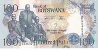 Africa BOTSWANA P.29a - 100 Pula UNC -