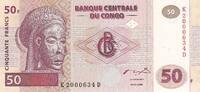 Africa CONGO DEM. REP. P.91a - 50 Francs 2000 -