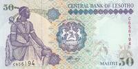 Africa LESOTHO P.17b - 50 Maloti UNC -