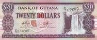 South America GUYANA P.30e - 20 Dollars UNC -