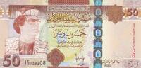 Africa LIBYA P.75 - 50 Dinars ND 2009 UNC -