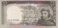 Europe PORTUGAL P.167b - 20 Escudos -