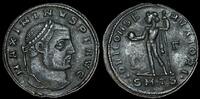 Maximinus II. AD 310-313. Æ Follis 23mm, 5.07 g. Thessalonica -