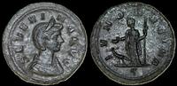 Severina. Augusta, AD 270-275. Æ As 26mm, 8.51 g. Rome -
