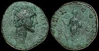 Antoninus Pius. AD 138-161. Æ Dupondius 25mm, 11.68 g. Rome -