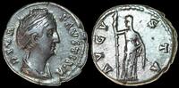 Diva Faustina Senior. Died AD 140/1. AR Denarius 18mm, 3.52 g. Rome -