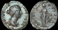 Faustina Junior. Augusta, AD 147-175. AR Denarius 18mm, 3.18 g. Rome -