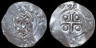 Utrecht, Bisdom. Bernold. AR Denar 18mm, 1.13 g. Deventer -