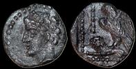 Cilicia, Uncertain. 4th century BC. AR Obol 11mm, 0.47 g. Eagle -