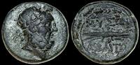 Phrygia, Mysia Abbaitis. 2nd century BC. Æ 20mm, 7.00 g. Winged Thunderbolt -