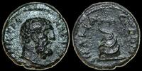 Lydia, Nacrasa. Pseudo-autonomous issue. Circa AD 100-150. Æ 16mm, 2.73 g. Serpent -