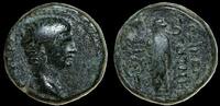Phrygia, Laodikeia ad Lycum, Augustus. 27 BC-AD 14. Æ 16mm 3.52 g. Zeus -