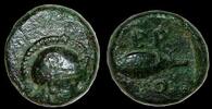  Thrace, Chersonesos. Circa 386-309 BC. Æ 11mm, 1.74 g. Athena  386-309 BC v. Chr. 