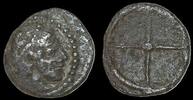 Sicily, Syracuse. Hieron I. 478-466 BC. AR Litra ,10mm, 0.61 g. Arethusa -