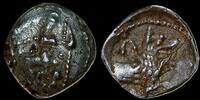 Lycaonia, Laranda. Circa 324/3 BC. AR Obol 10mm, 0.44 g. Wolf -