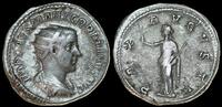 Gordian III. AD 238-244. AR Antoninianus 22mm, 5.27 g. Rome Pax -