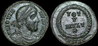  363-364 n. Chr. Jovian. 363-364. Æ Follis 20mm, 2.63 g. Siscia Wreath  64,50 EUR  zzgl. 10,00 EUR Versand