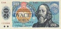 Europe CZECHOSLOVAKIA P.95 - 20 Korun 1988 UNC -