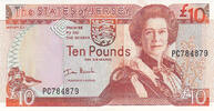 Europe JERSEY P.28a - 10 Pounds ND 2000 UNC -