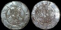  1068-1090  Friesland Graafschap. Egbert II. 1068-1090. AR Denar 19mm, 0.68 g. Dokkum 