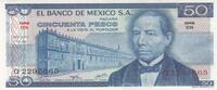 North America MEXICO P.65b - 50 Pesos UNC/AU -