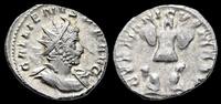 253-268 n. Chr. Gallienus. AD 253-268. AR Antoninianus 21mm, 3.28 g. Colonia Agrippinensis Trophy