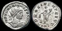 283-284 n. Chr. Numerian. AD 283-284. Antoninianus 22mm, 5.19 g. Ticinum Providentia