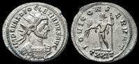 284-305 n. Chr. Diocletian. AD 284-305. Antoninianus 24mm, 3.67 g. Ticinum Jupiter