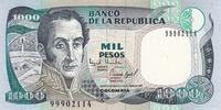 South America COLOMBIA P.438 - 1000 Pesos Oro UNC -