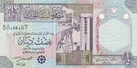 Africa LIBYA P.63 - 1/2 Dinar ND UNC -