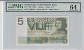 NETHERLANDS P.90b - 5 Gulden PMG 64 -