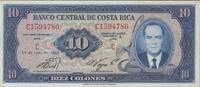 North America COSTA RICA P.230a - 10 Colones -