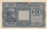 Europe ITALY P.32 - 10 Lire 1944 XF -