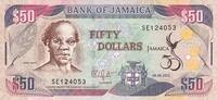 North America JAMAICA P.89 - 50 Dollars 2012 UNC -