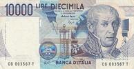 Europe ITALY P.112d - 10.000 Lire -
