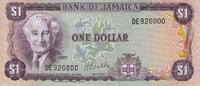 North America JAMAICA P.59b - 1 Dollar ND -