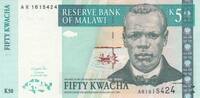 Africa MALAWI P.45a - 50 Kwacha UNC -