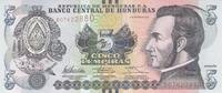 North America HONDURAS P.98 - 5 Lempiras UNC -
